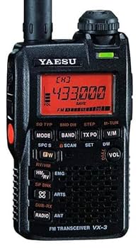 YAESU VX-3 144/430 MHz　デュアルバンドトランシーバー Amazon.co.jp: VX-3 STANDARD（スタンダード） 144/430MHz FM